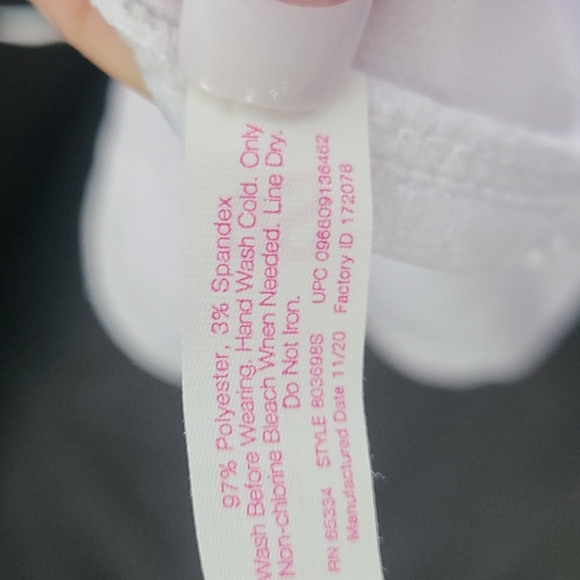 SO Swim Hipster Bottom   Size M (Junior)  White Eyelet.   NWT - Picture 6 of 6